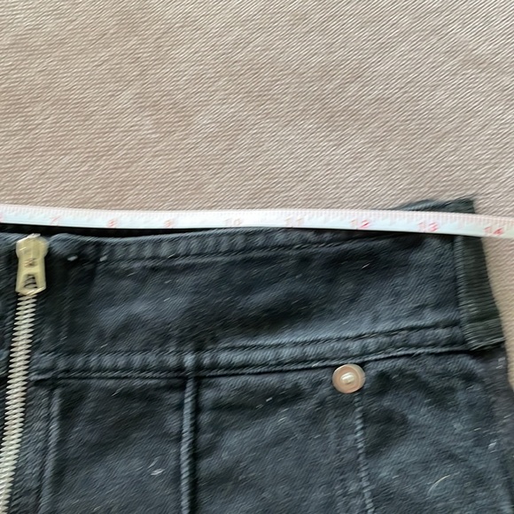 COPY - ISABEL MARANT size 34 black/dark grey denim high waisted jeans - Picture 6 of 7